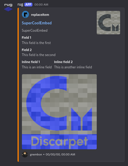 Demo embed