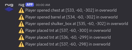 Demo grief log