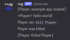 Demo log