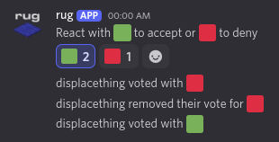 Demo reactions